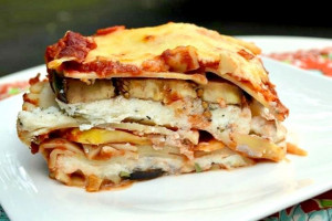 Veggie Lasagna by nutritionforus as adapted from cookinglight #Lasagna ...