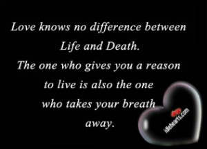 Love Knows No Difference Between Life And Death