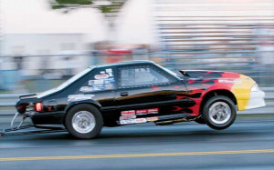 Ford Mustang Drag Race