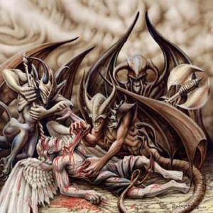 angels fighting demons pic