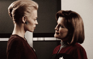 janeway and seven, jesus, so straight you guys # janeway and seven ...