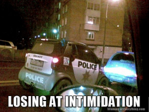 Police squad car is cutest EVER