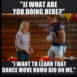 ... memes from Cowboys win over Texans (including dancing with J.J. Watt