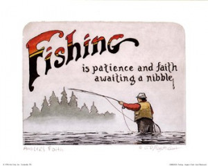 Fishing-Angler's Faith ~ Fine-Art Print