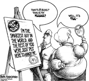 gingrich smartest guy in the world