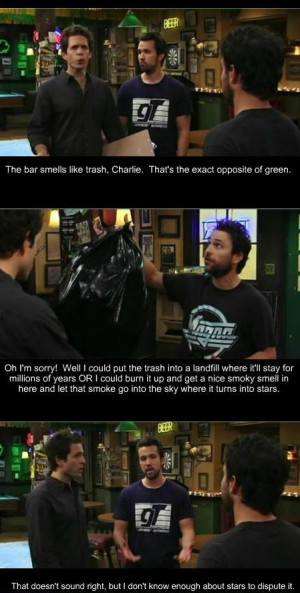 It's Always Sunny in Philadelphia - Charlie cares about the ...