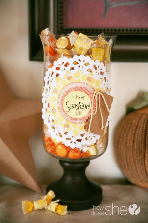 Create a Jar of Sunshine Full of Love Notes