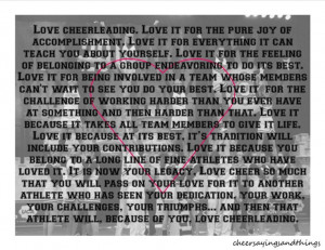 Cheer Sayings & Things