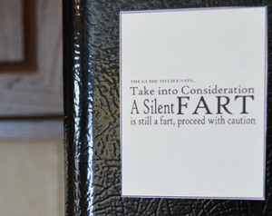 Funny Magnets - A Silent Fart is St ill a Fart - Hillarious Funny ...