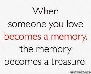 Memory Quotes and Sayings