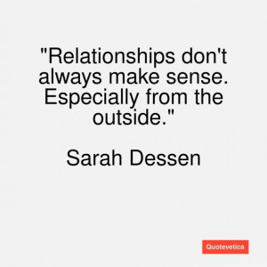 Relationships don’t always make sense. Especially from the outside.