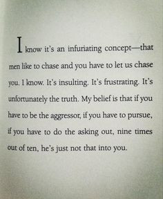 he's just not that into you More