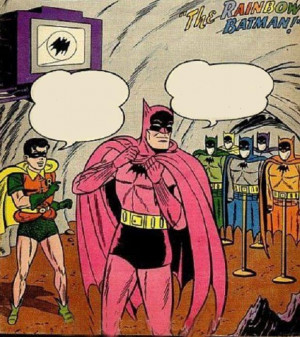 Funny Batman Comic Book Panels
