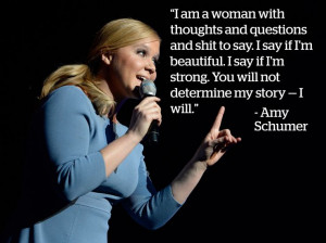 Amy Schumer - 13 Feminist Comedians Prove Just How Fun Challenging the ...