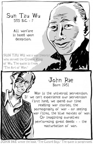 Sun Tzu Wu and John Rae on the subject of war