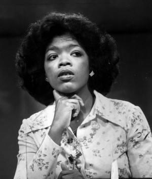 Oprah Winfrey in 1976