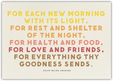 ... Post - Browse - Emerson Quote. Perfect toast for thanksgiving dinner