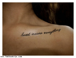... %20Quotes%20For%20Girls%201 Collar Bone Tattoos Quotes For Girls 1