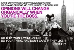 Tina fey quote