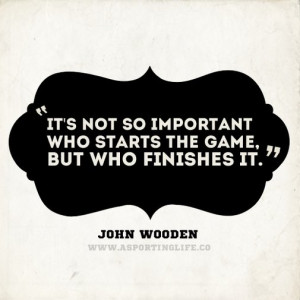 Sports Quotes / #johnwooden #sports #quotes #sportsquotes