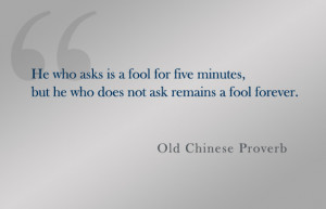 Quote: Old Chinese Proverb