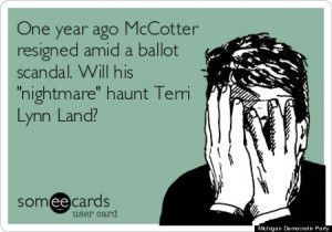 One year later, what's your opinion of the McCotter petition scandal ...