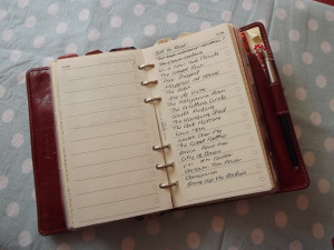 Life is all those lists I want to keep close. Books, films, blogpost ...