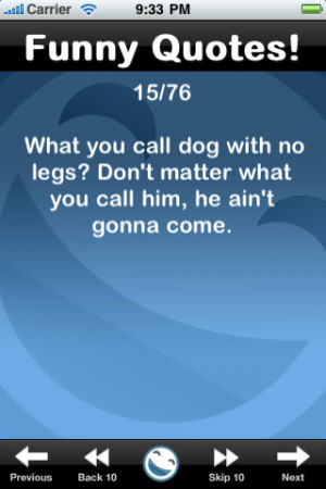 Funny Quotes! Entertainment iPhone & iPod Touch App Review & Download