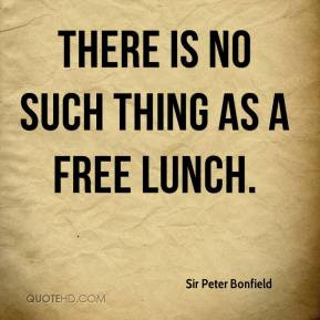 Free Lunch Quotes. QuotesGram