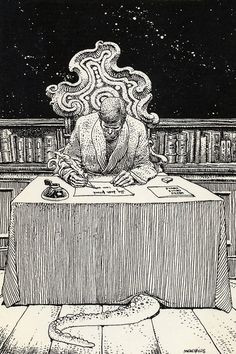 HP Lovecraft by Moebius, what what More