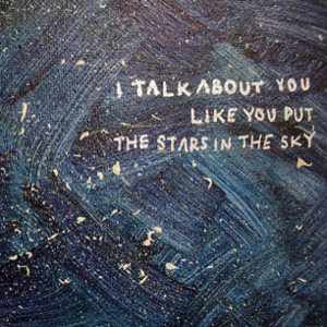 Stars in the sky.