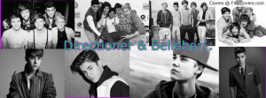 Belieber and Directioner Profile Facebook Covers