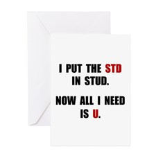 Funny Std Greeting Cards