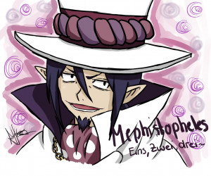 Mephistopheles from Ao No Exorcist by YukiChan386