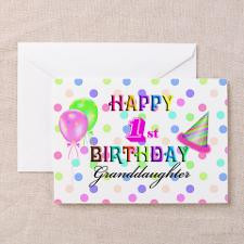 Granddaughter Birthday Greeting Cards