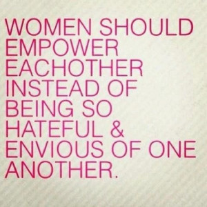 Women should...