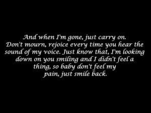 ... when im gone lyrics eminem Eminem Quotes From When Im Gone
