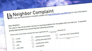 Let Your Annoying Neighbors Know How You Feel with This Simple ...