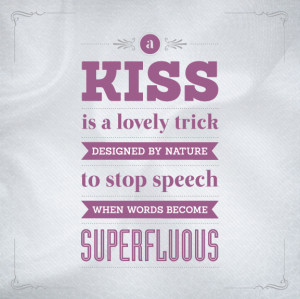 ... Trick Designed By Nature To Stop Speech When Words Become Superfluous