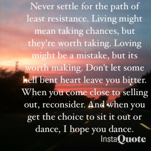 hope you dance #quotes #music