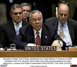 ... truth about the iraq war names colin powell still of colin powell in