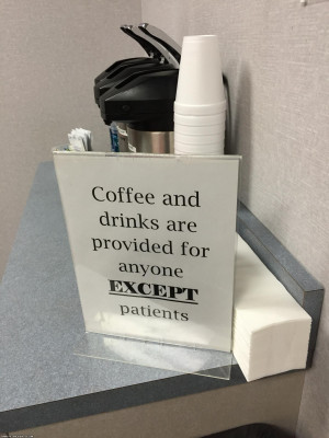 My friend is having colonoscopy today. He sent me this picture from ...