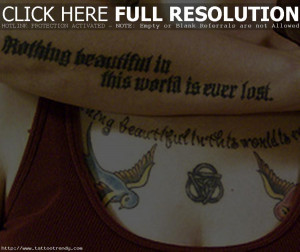 Brother And Sister Tattoos Ideas : Brother And Sister Tattoos Quotes