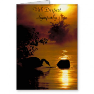 With Deepest Sympathy Card