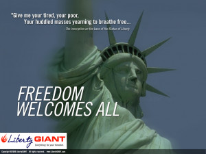 Freedom Welcomes All
