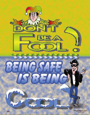 Be Cool Safety Poster