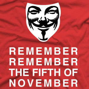 for Vendetta - Remember Remember Fifth of November