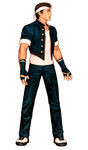 The King of Fighters '99 artwork for Shingo.