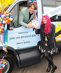 Jane Goldman And Jonathan Ross