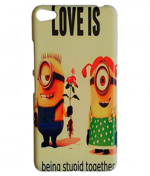 Coversncases Despicable Cute Despicable Minions Love Quote Back Cover ...